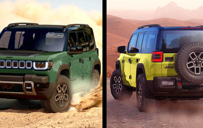 Jeep Recon EV Previews in More Colors